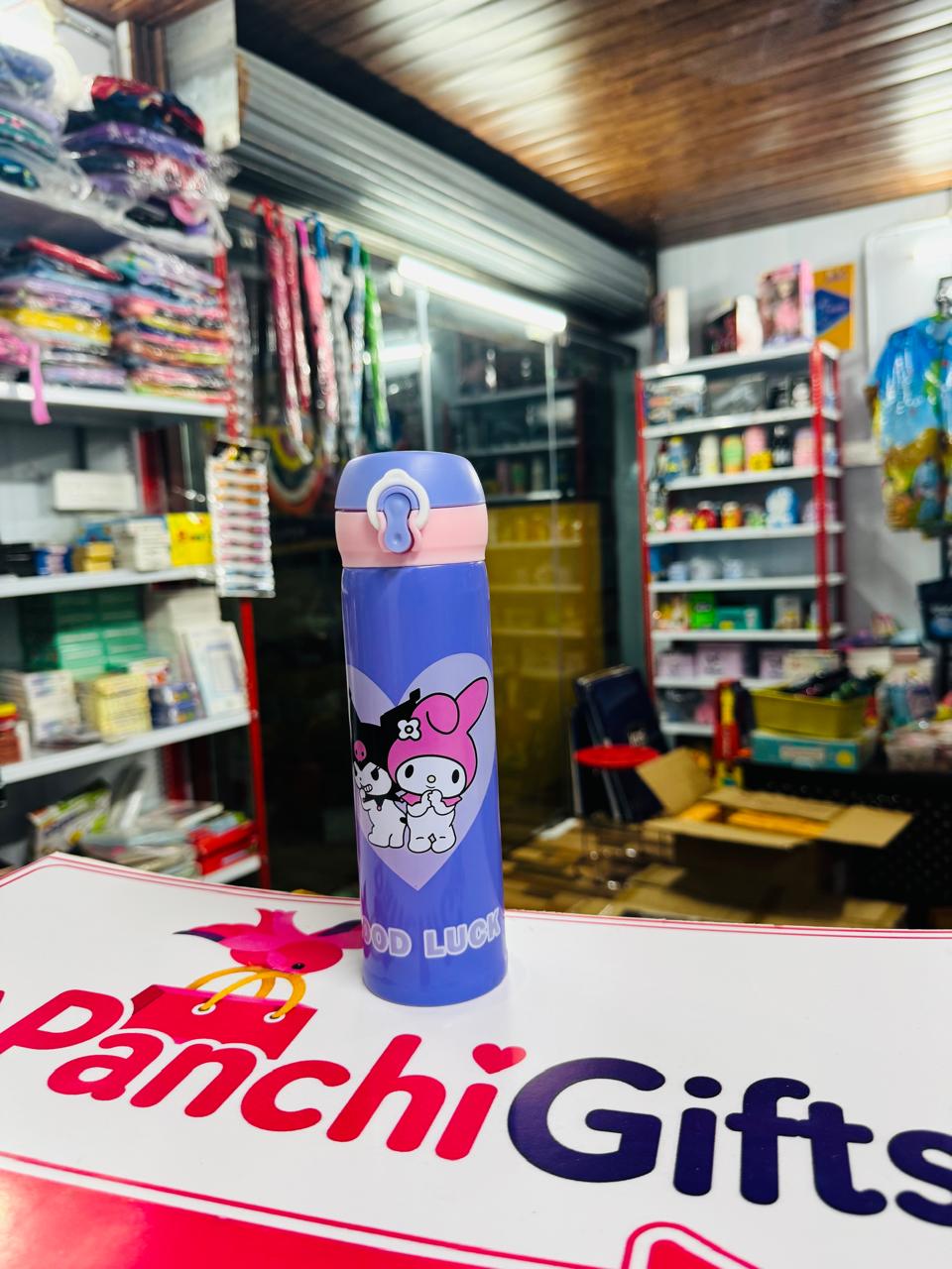 Cartoon Printed Stainless Steel Water Bottle 500ml