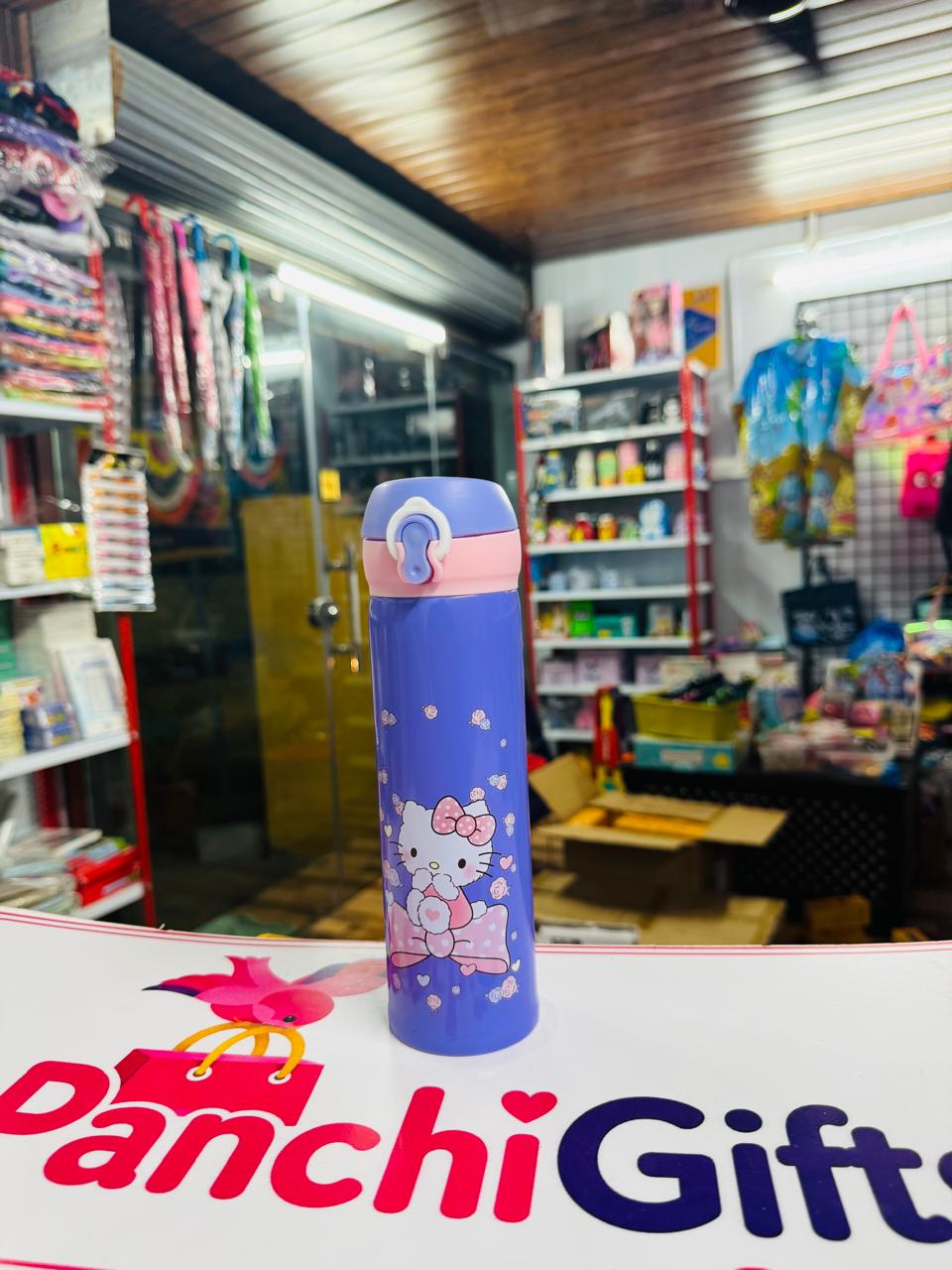 Cartoon Printed Stainless Steel Water Bottle 500ml