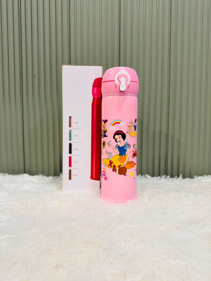 Cartoon Printed Stainless Steel Water Bottle 500ml