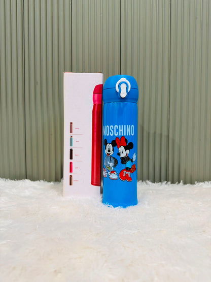 Cartoon Printed Stainless Steel Water Bottle 500ml