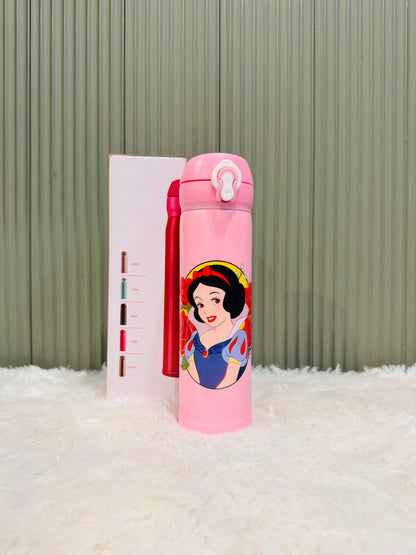 Cartoon Printed Stainless Steel Water Bottle 500ml