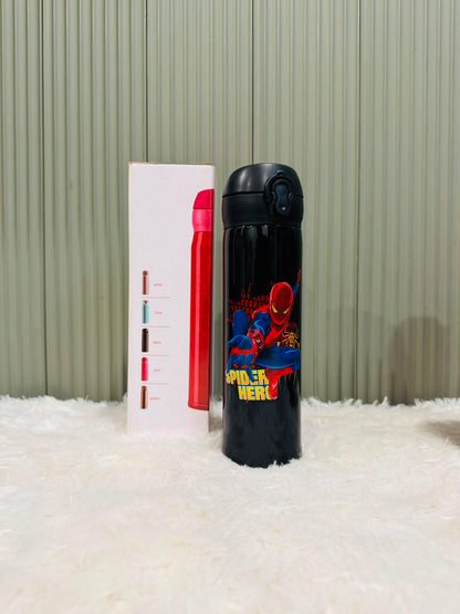 Cartoon Printed Stainless Steel Water Bottle 500ml