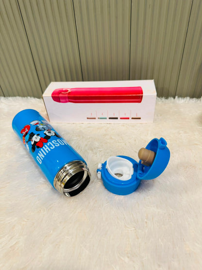 Cartoon Printed Stainless Steel Water Bottle 500ml