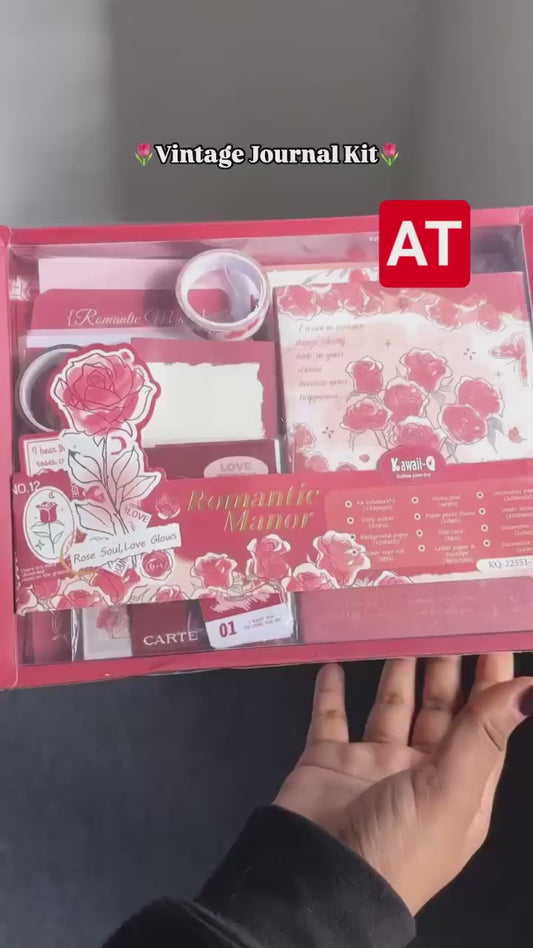 KAWAAI DAIRY JOURNAL SET
 - Rose Manor