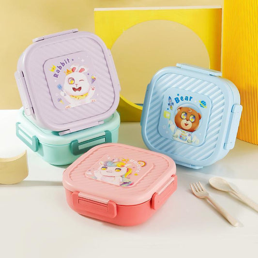 3 Compartments Stainless Steel Lunchbox 🍱