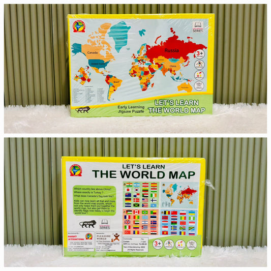 Jigwas Puzzle - The World Map