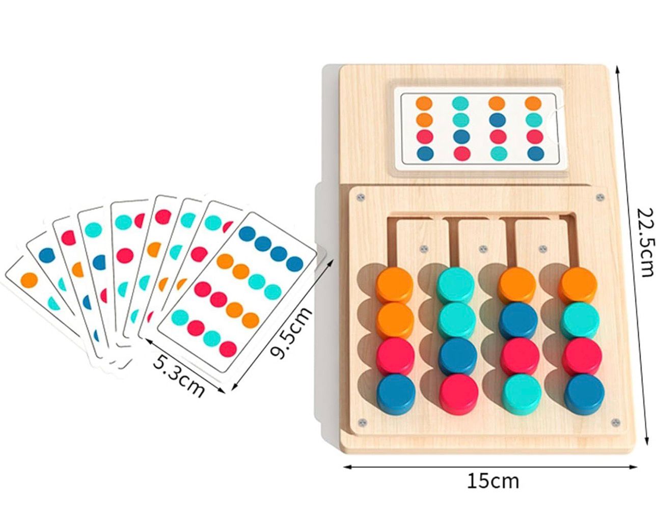 Montessori Slide Puzzle Learning Toy