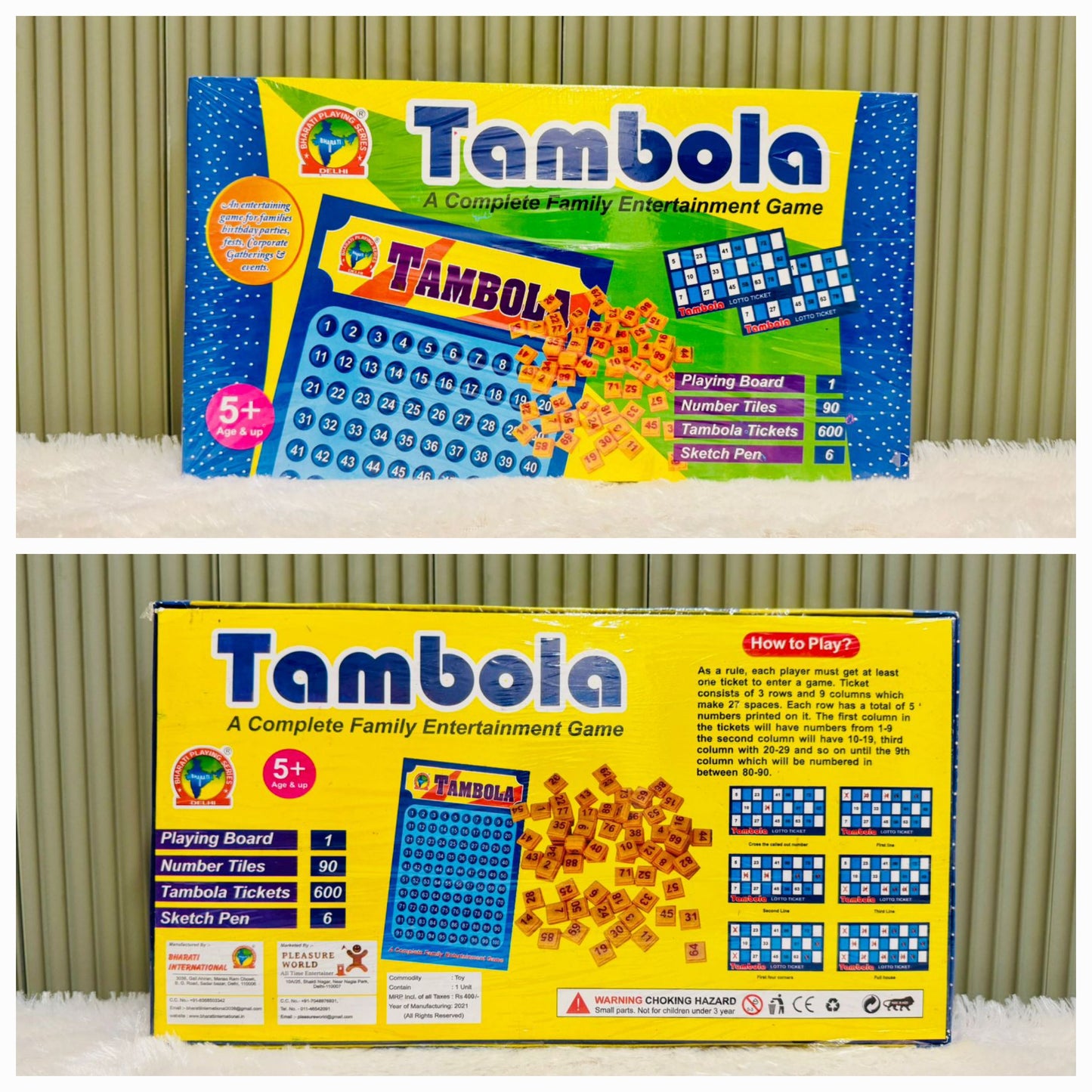 Tambola Game Set for Family & Parties