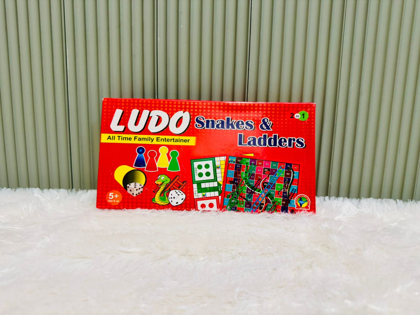 2 in 1 Ludo and Snake & Ladder Board Game