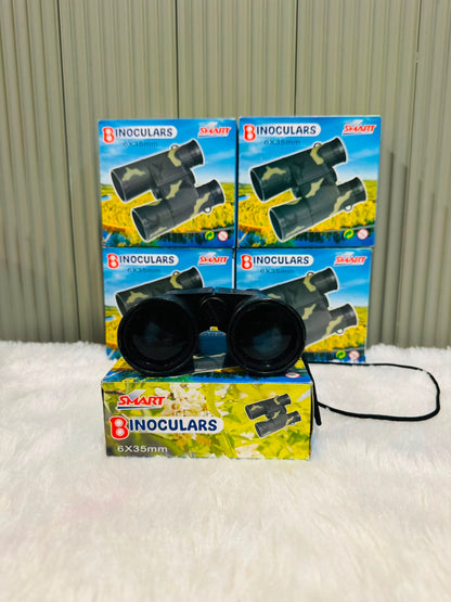 Smart Compact and Portable Binoculars Toy for Kids 6x35mm - Mini Educational Outdoor Adventure Toy