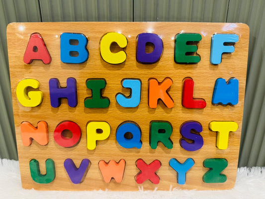 Wood Puzzel (ABCD,1234)