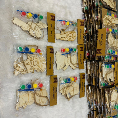 DIY Wooden Craft -Pack of 2
