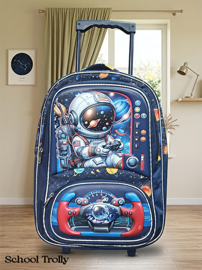 Trolley School Bag for Kids 🎒🛞