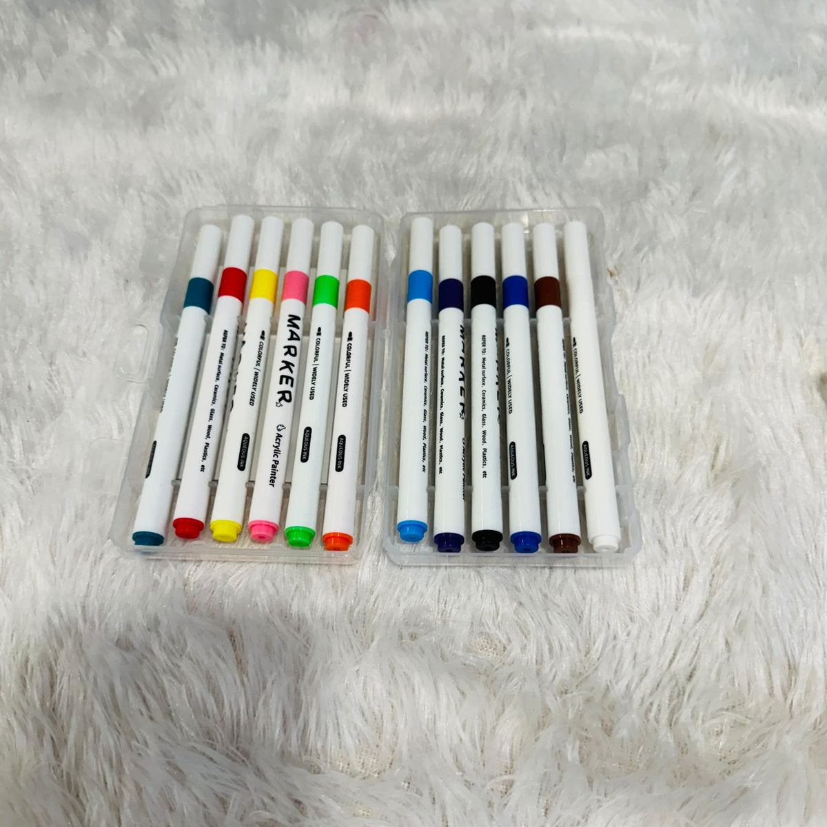 Acrylic Markers 12 colours
