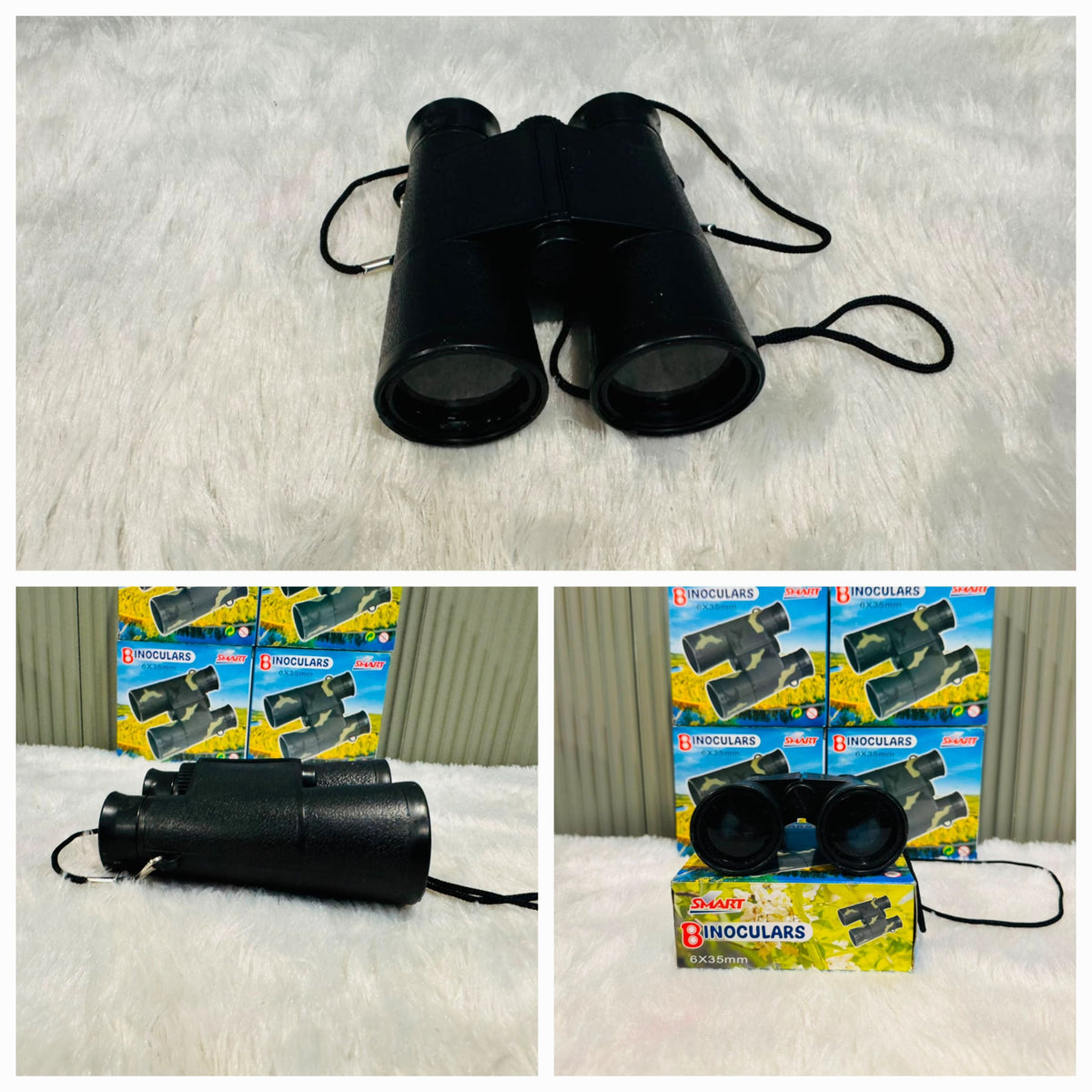 Smart Compact and Portable Binoculars Toy for Kids 6x35mm - Mini Educational Outdoor Adventure Toy
