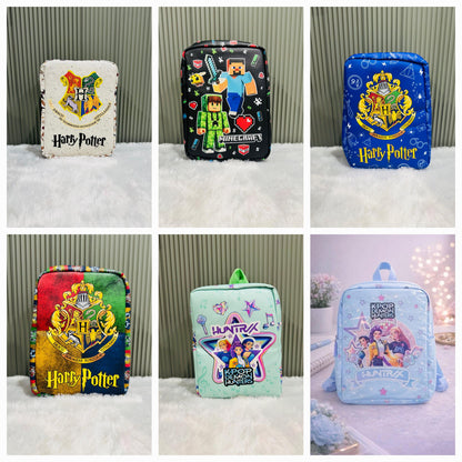 K-Pop|Harry Potter| Minecraft Backpack for Boys & Girls Stylish, Lightweight Travel Backpack