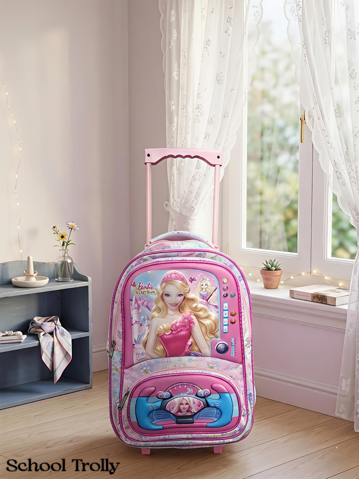 Trolley School Bag for Kids 🎒🛞