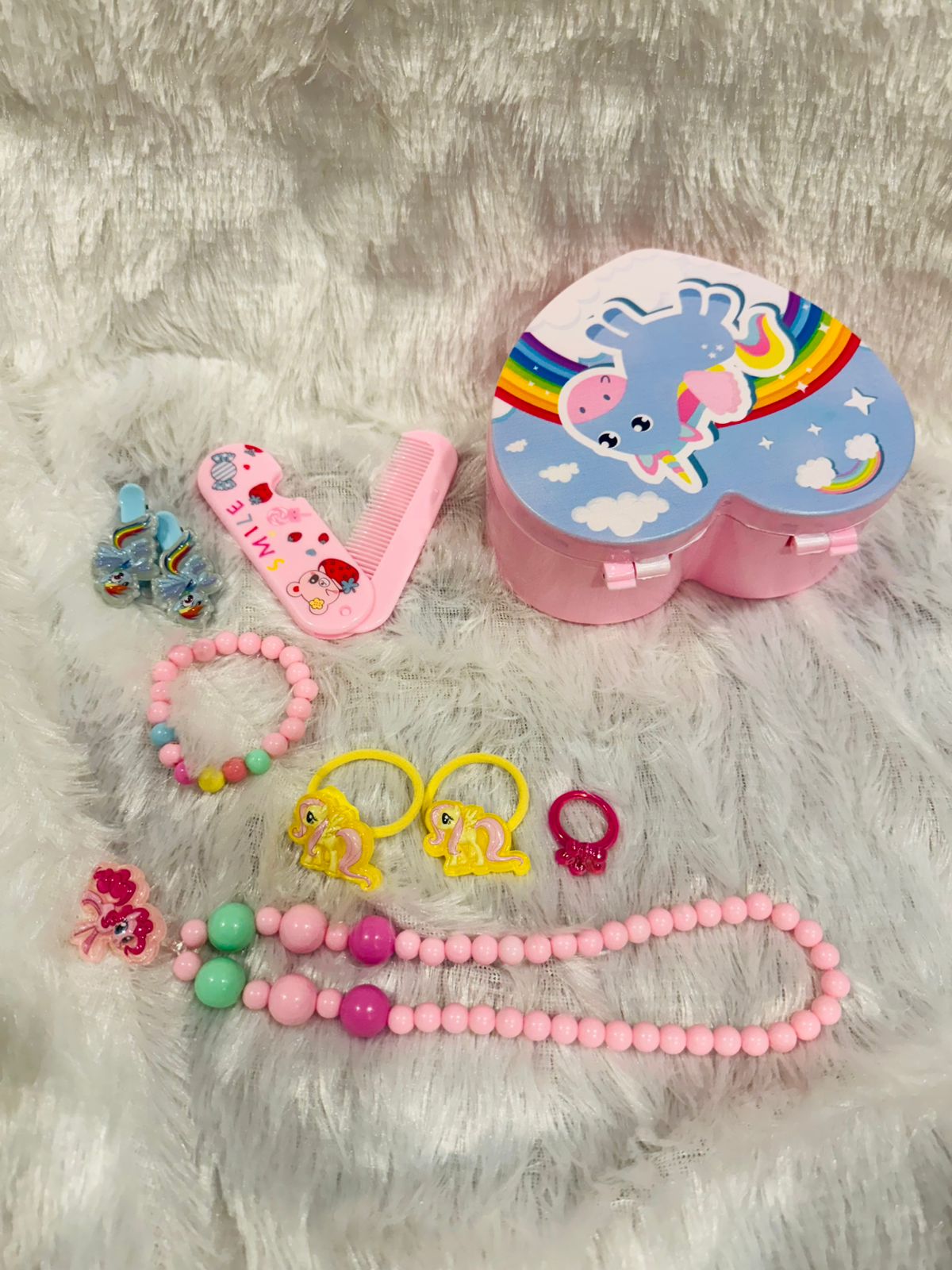 🦄✨ ADORABLE UNICORN JEWELLERY BOX FOR KIDS ✨🦄
