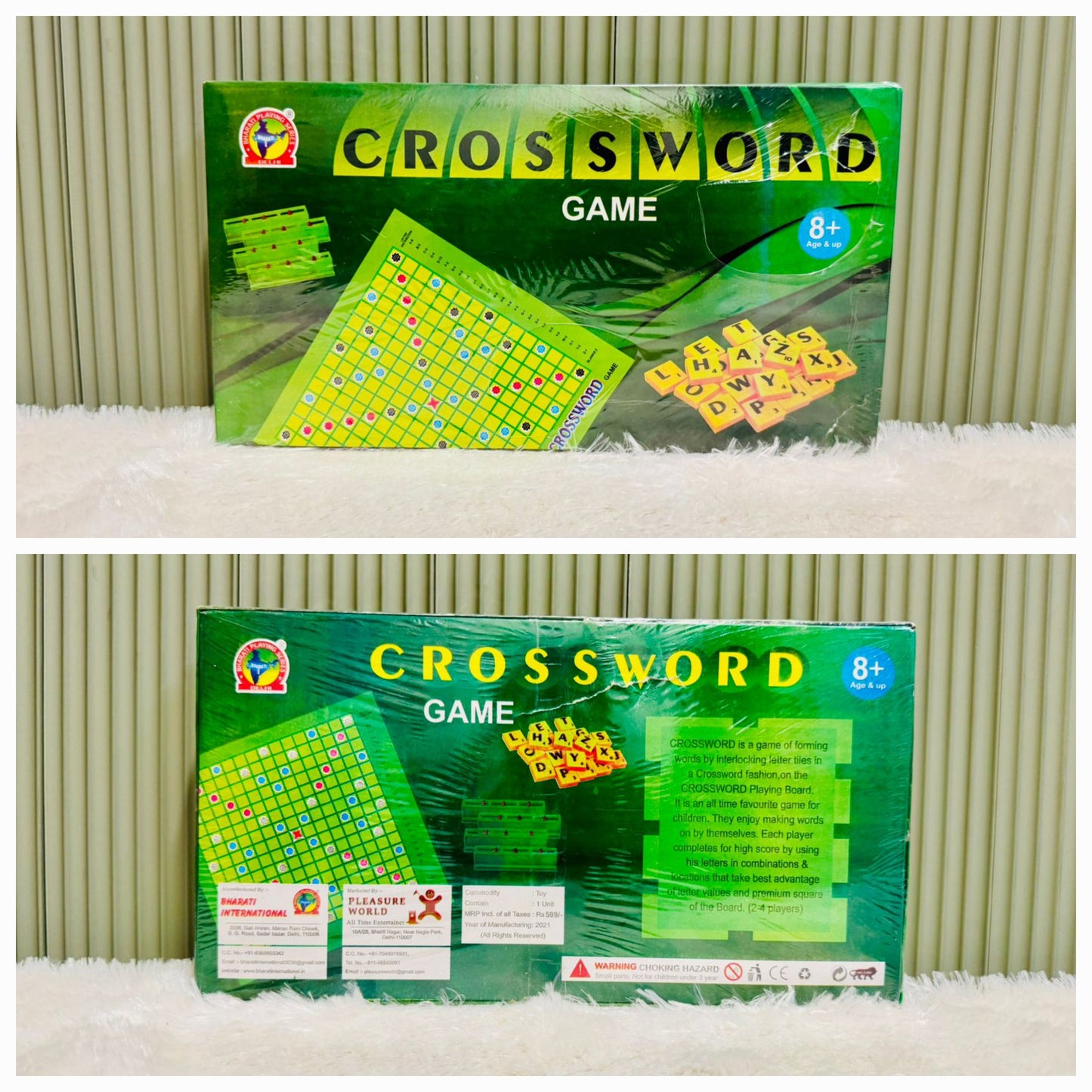 Crossword Word Game for Kids & Family