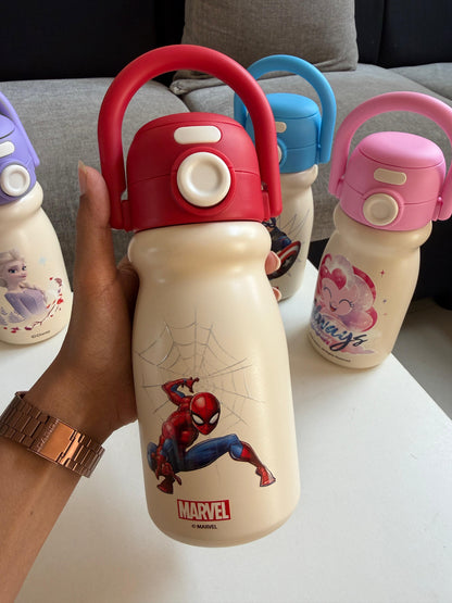 Marvel Avenger Print Stainless Steel Water Bottle 500ml