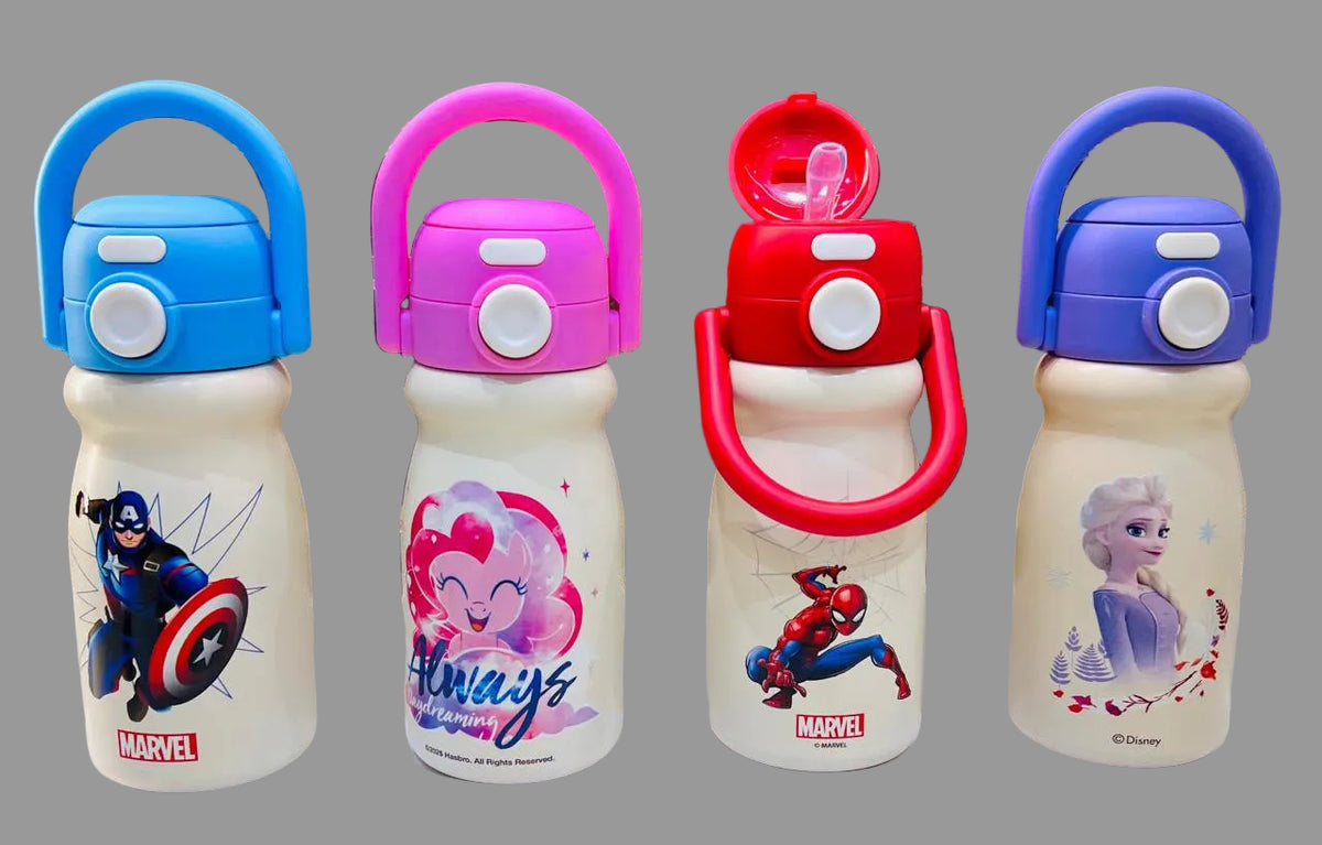 Marvel Avenger Print Stainless Steel Water Bottle 500ml