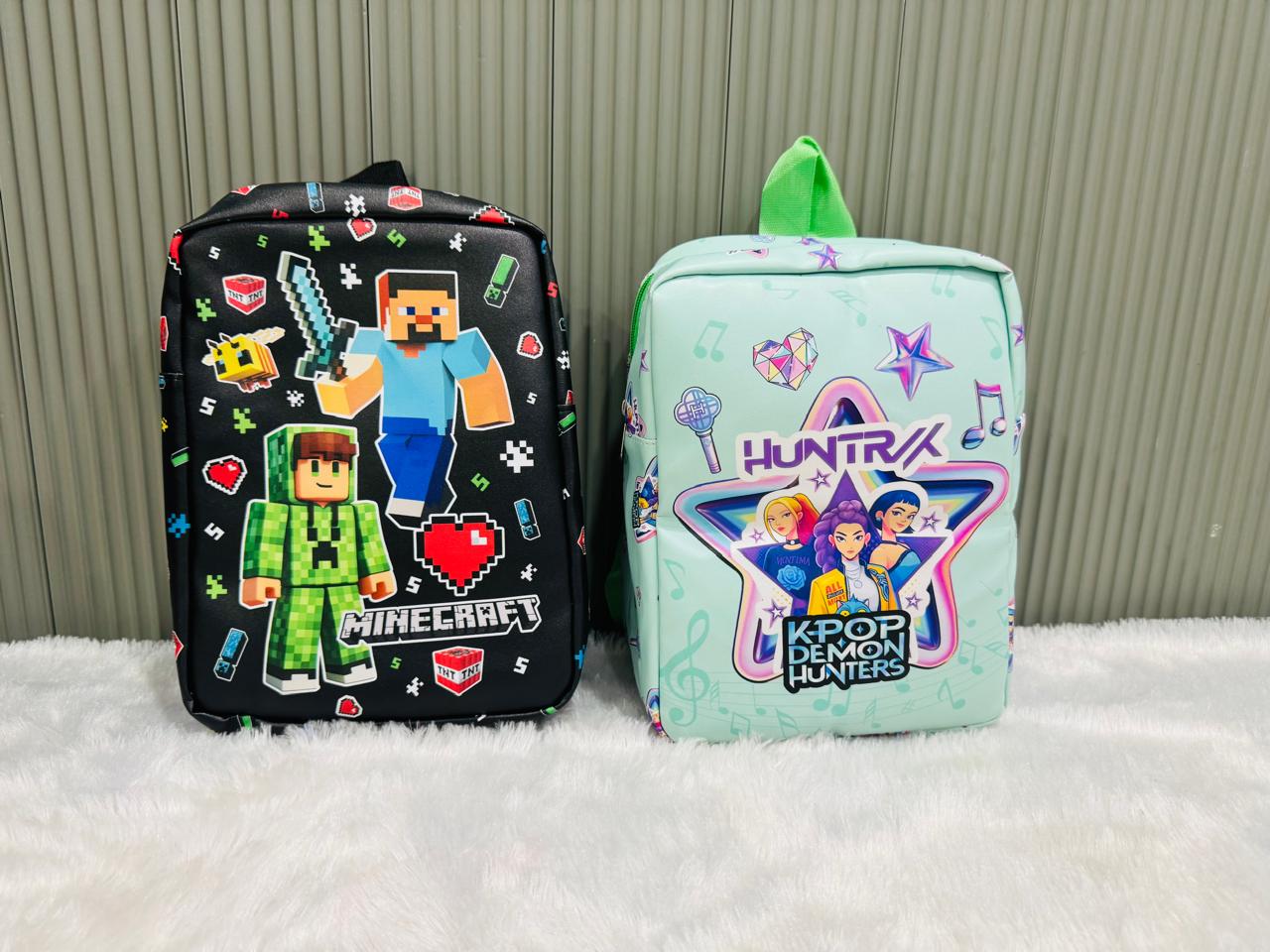 K-Pop|Harry Potter| Minecraft Backpack for Boys & Girls Stylish, Lightweight Travel Backpack