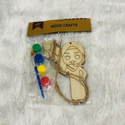 DIY Wooden Craft -Pack of 2