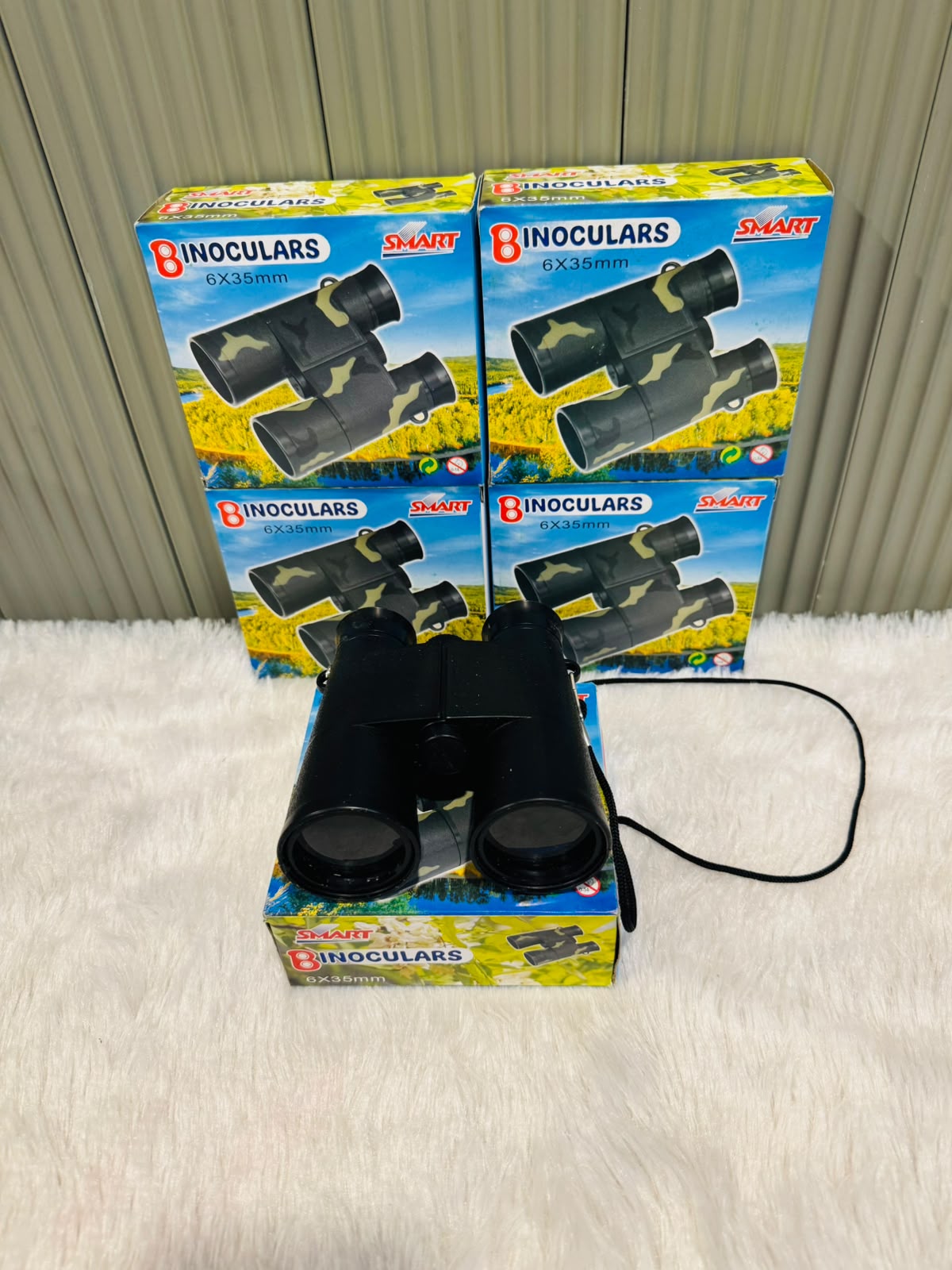Smart Compact and Portable Binoculars Toy for Kids 6x35mm - Mini Educational Outdoor Adventure Toy