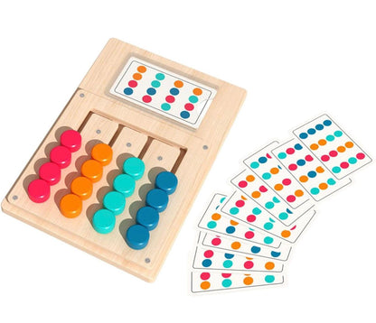 Montessori Slide Puzzle Learning Toy