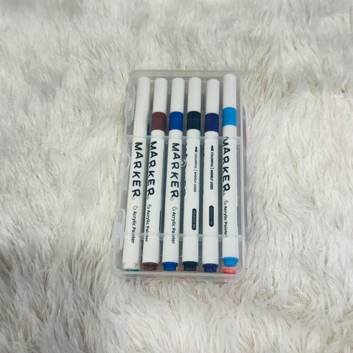Acrylic Markers 12 colours