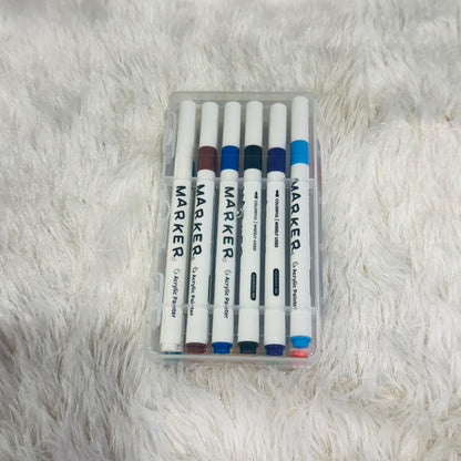 Acrylic Markers 12 colours