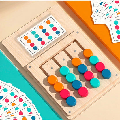 Montessori Slide Puzzle Learning Toy