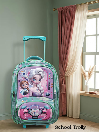 Trolley School Bag for Kids 🎒🛞
