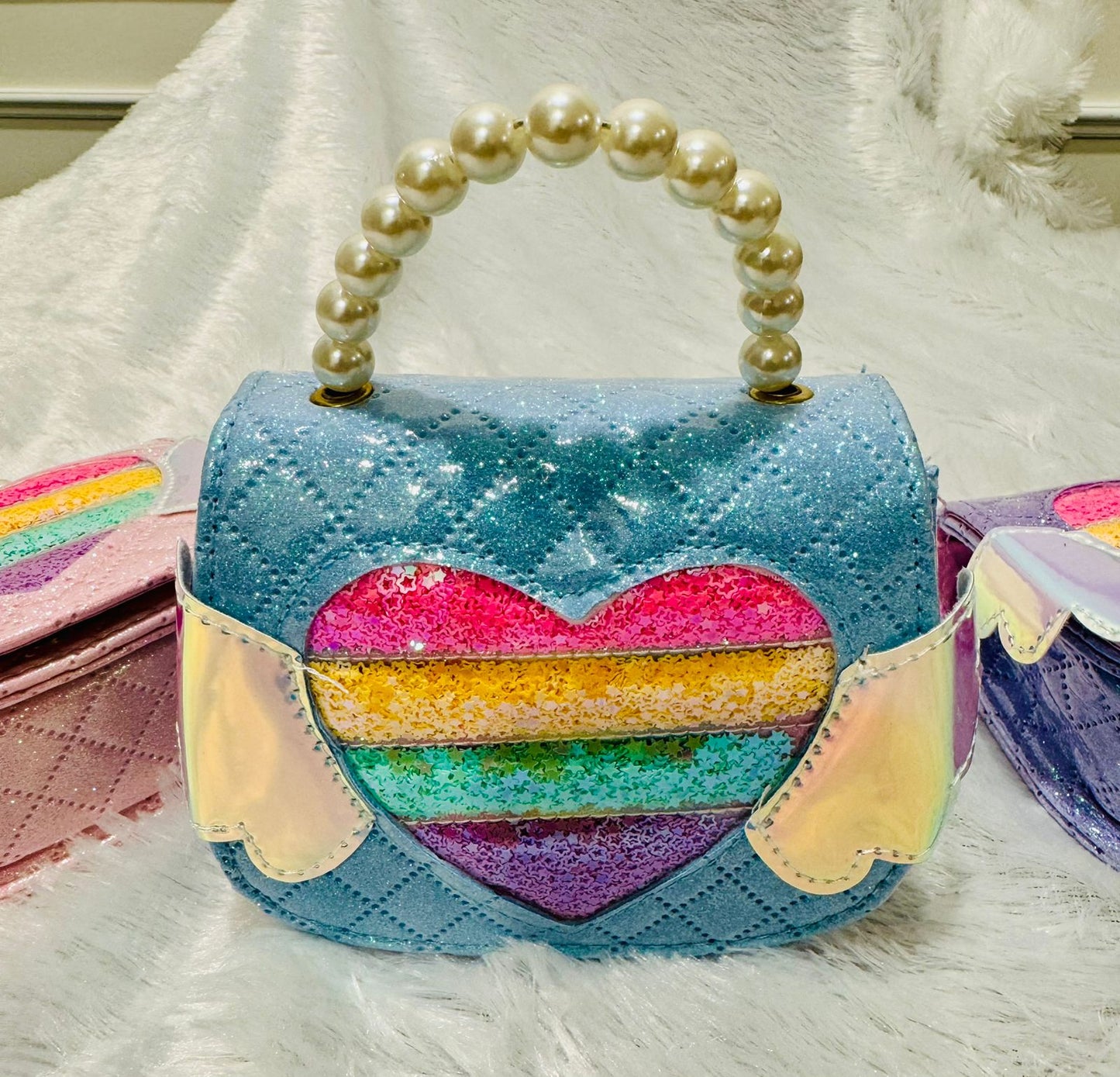 Sling Shoulder Bag Purse for Kids Girls