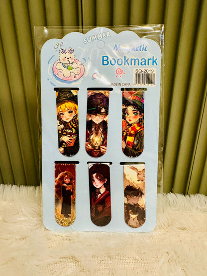 Cute Magnetic Bookmark Set 📚