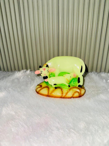 Perfy Handicrafts Kamadhenu/Gomatha/Cow with Calf