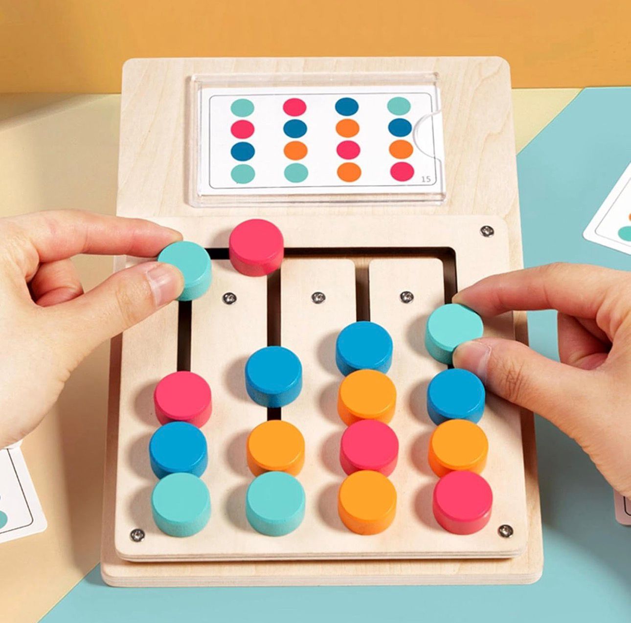 Montessori Slide Puzzle Learning Toy