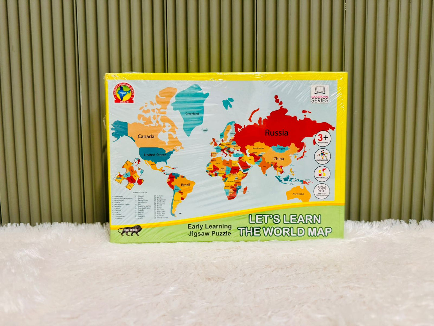 Jigwas Puzzle - The World Map