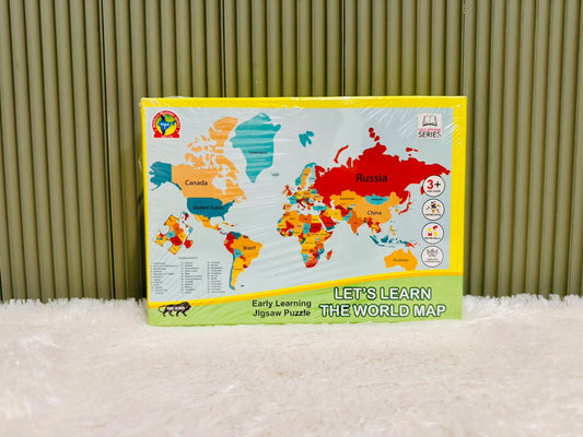 Jigwas Puzzle - The World Map