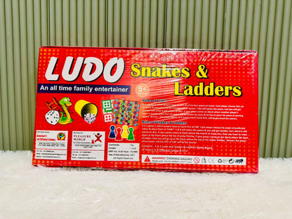 Ludo Snakes & Ladders 2 in 1 Board Game (5+ Age)
